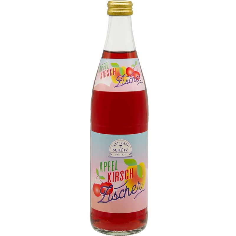 Apfel-Kirsch-Zischer 0,5 Ltr. - Schütz Fruchtsaftkelterei | Fruchtsaft ...